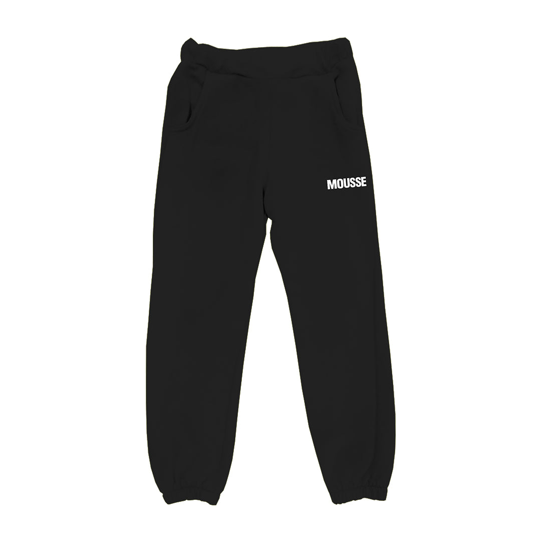 pantalone jogger boy logo black