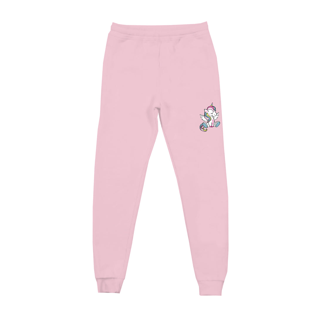 pantalone jogger pink unicorn sweet