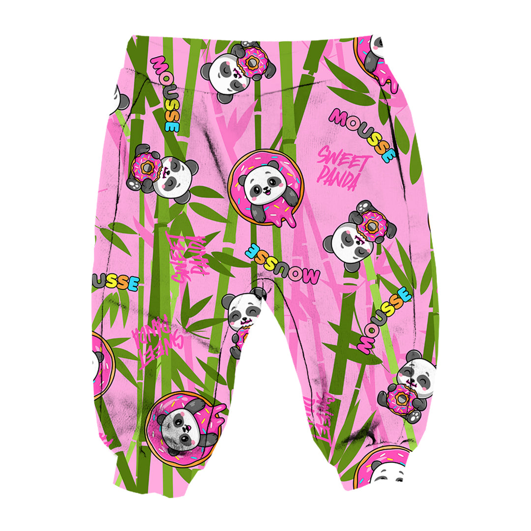 pantalone neonata fantasia pandonuts