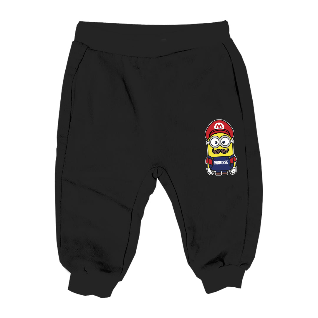 pantalone new born boy black supermini