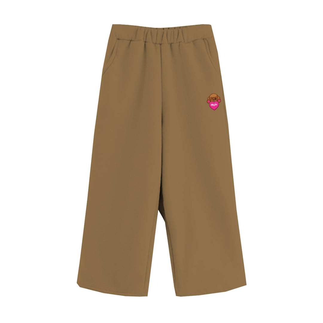 pantalone palazzo bon girl brown