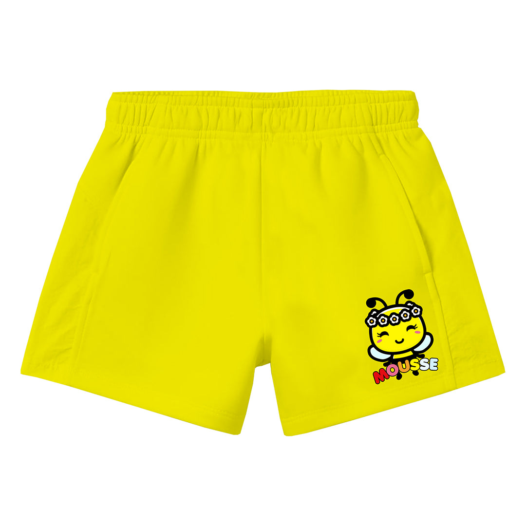 short felpa yellow bee