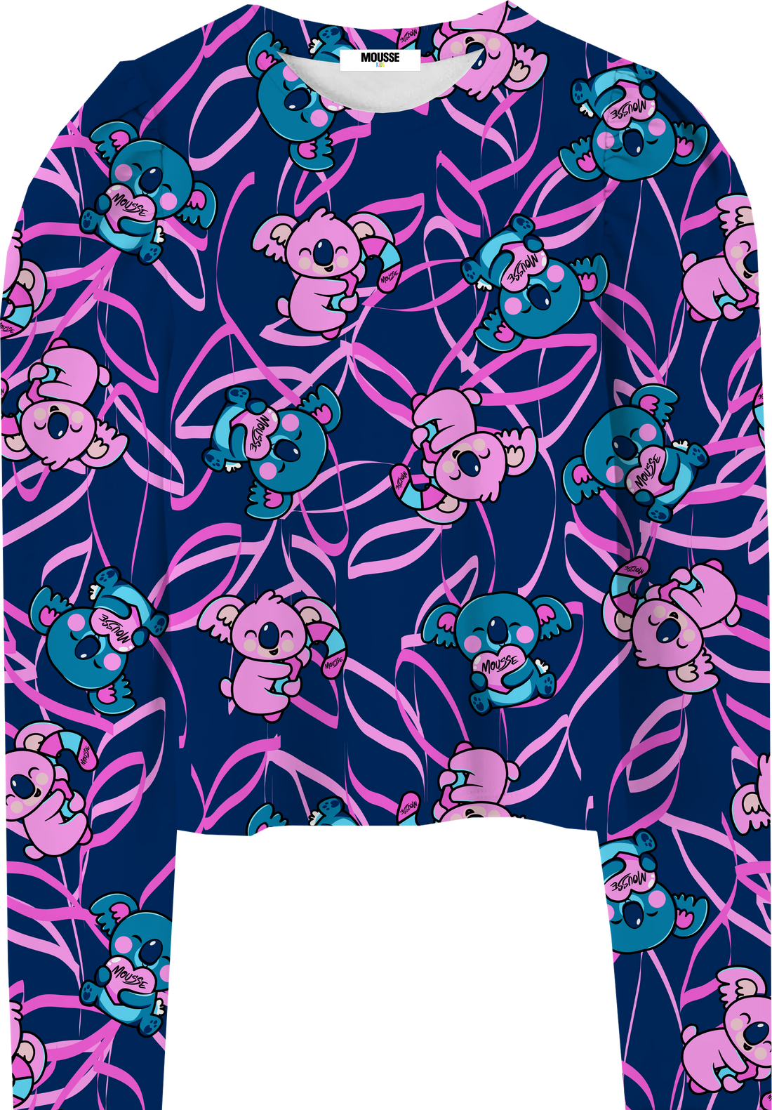 sweatshirt puff sleeve kokkoala