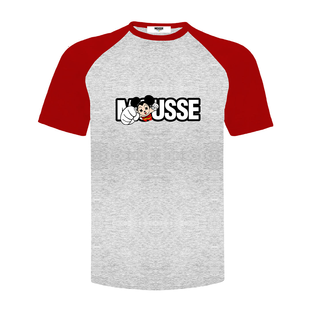 t-shirt-baseball astromouse red