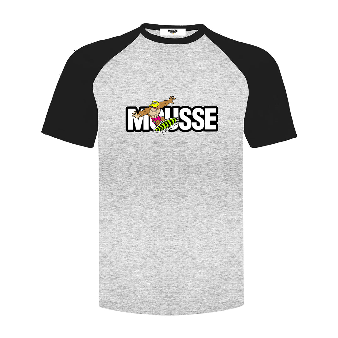 t-shirt-baseball mahorimonster black