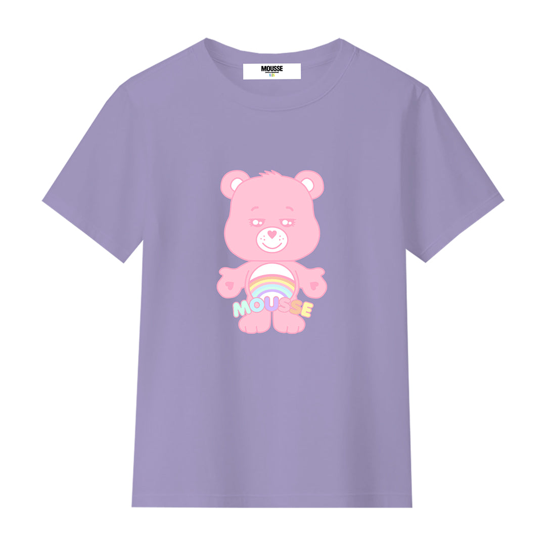 tshirt bimba mousse lille bearainbow