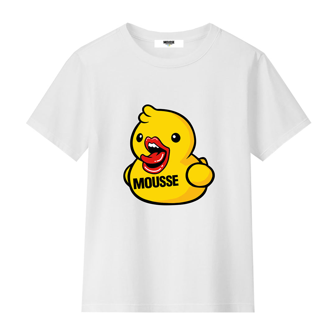 tshirt bimbo rolling duck white