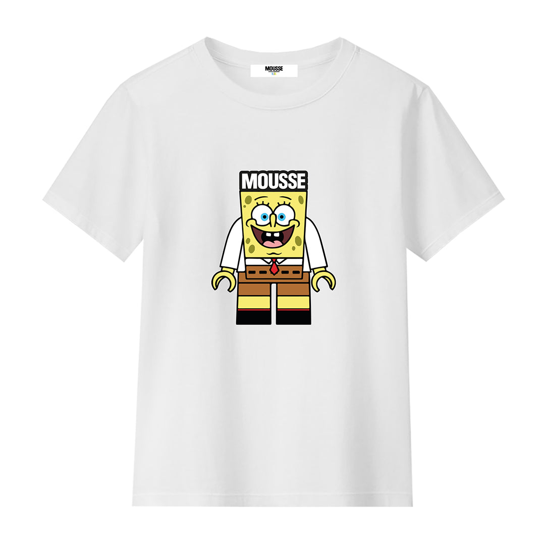 tshirt bimbo spongelego white