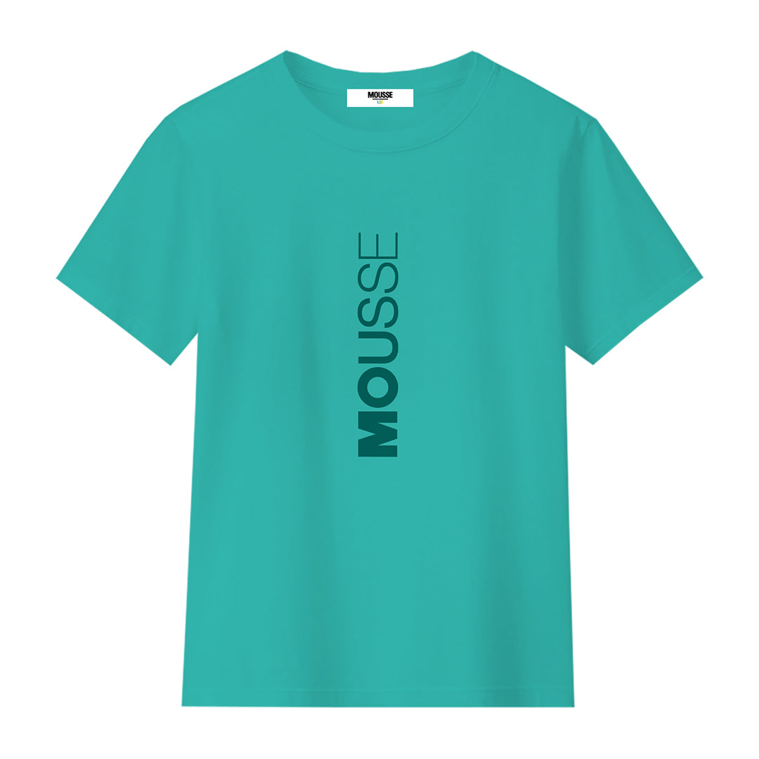 tshirt boy logo basic emerald
