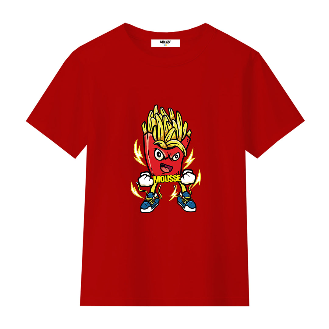 tshirt boy monsterfood red