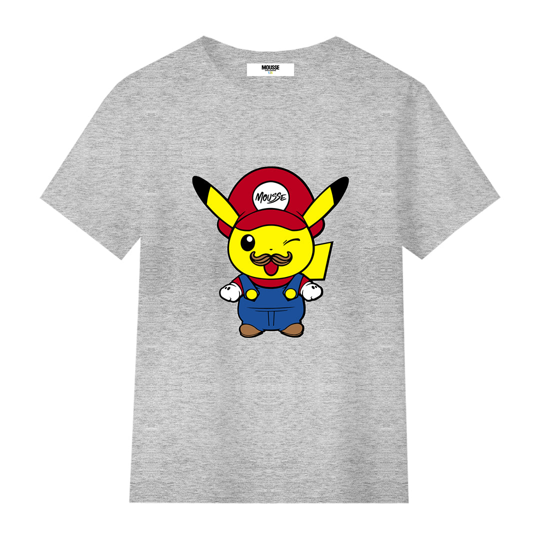 tshirt boy pikamario melange