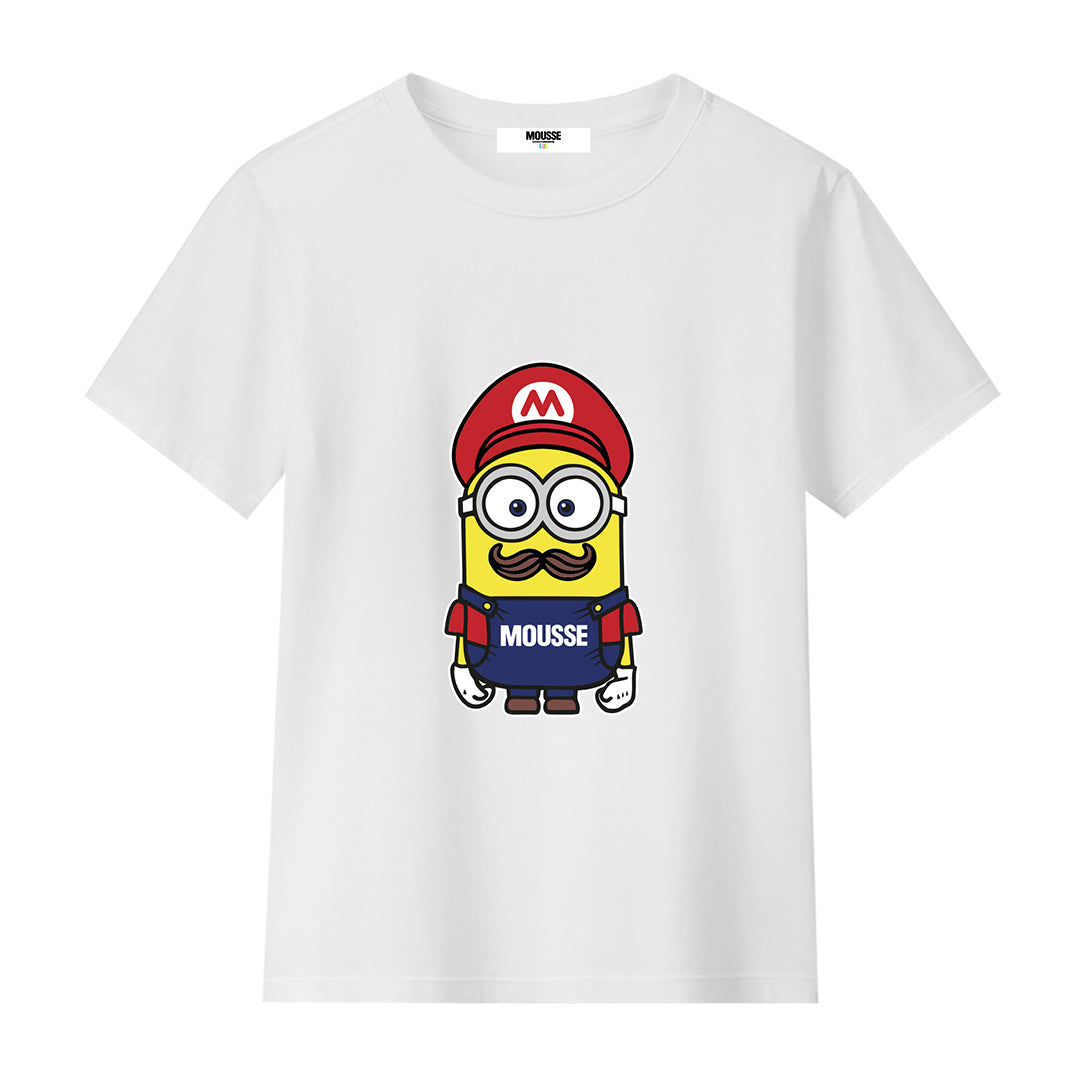 tshirt boy supermini white