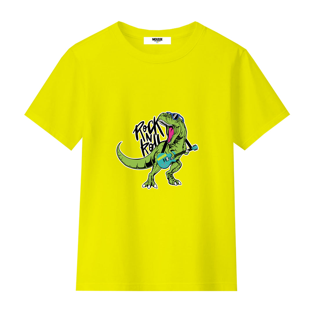 tshirt boy trock yellow