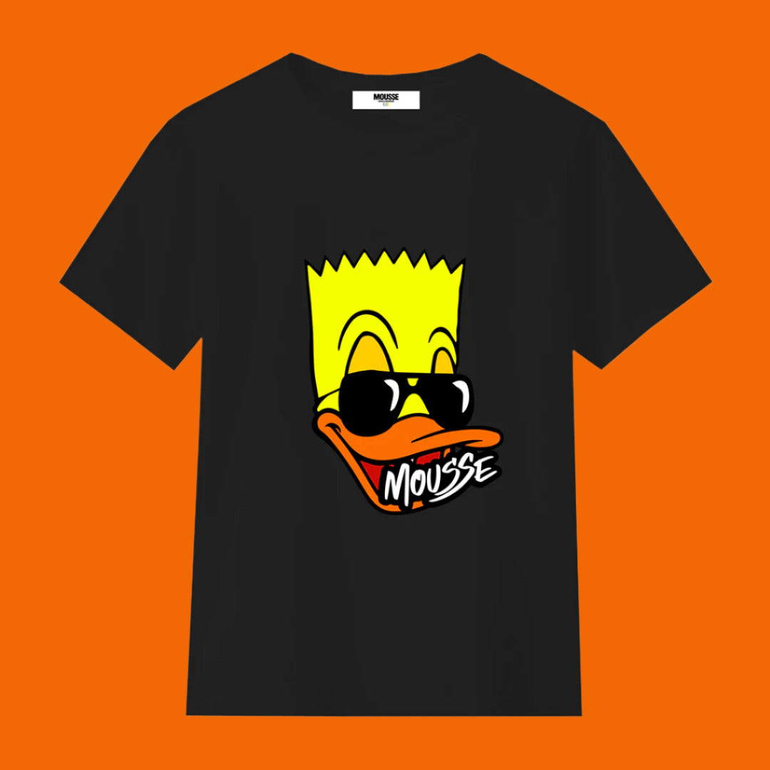 tshirt duckduffy black