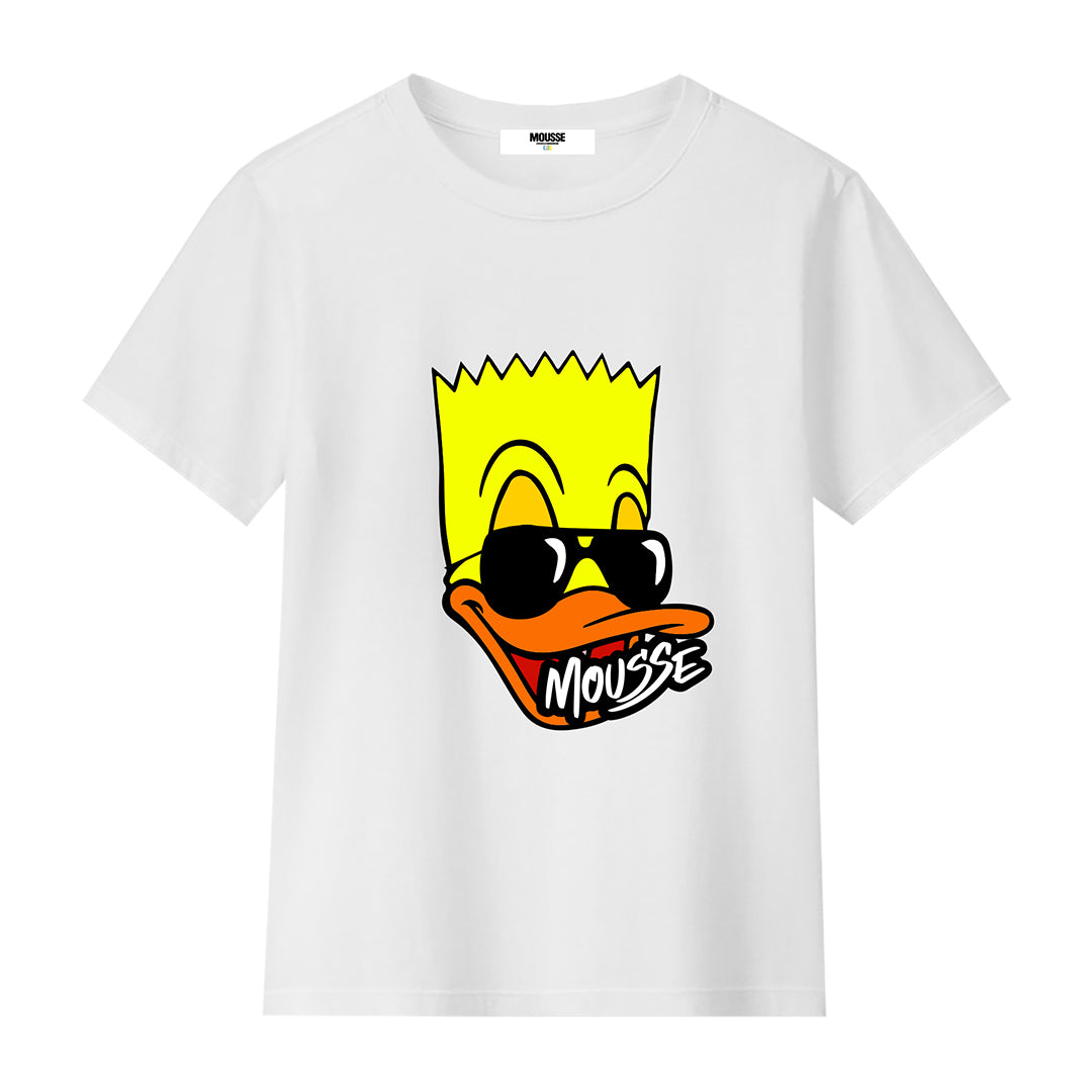 tshirt duckduffy white