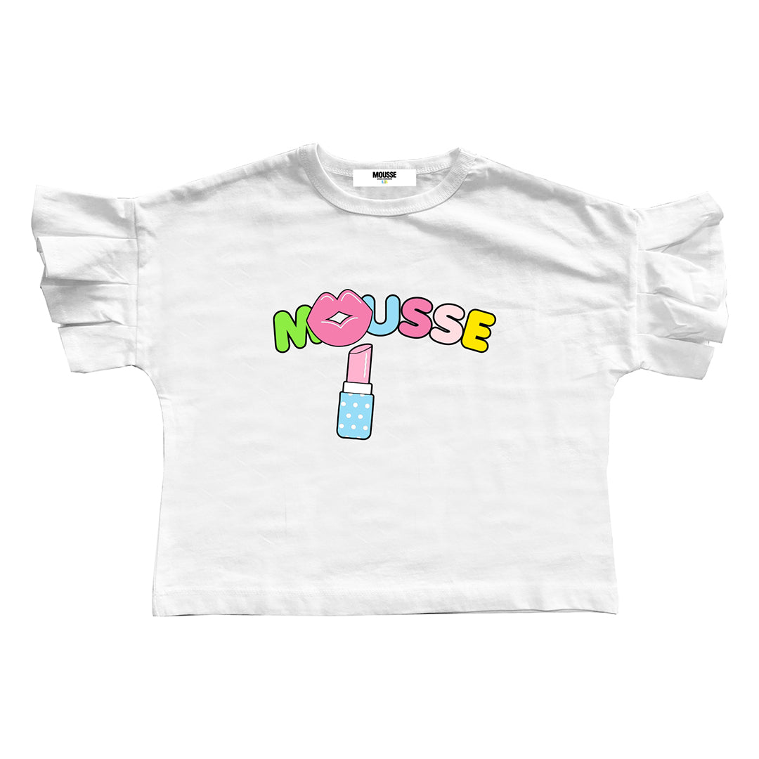 tshirt manica rouches daisy dream