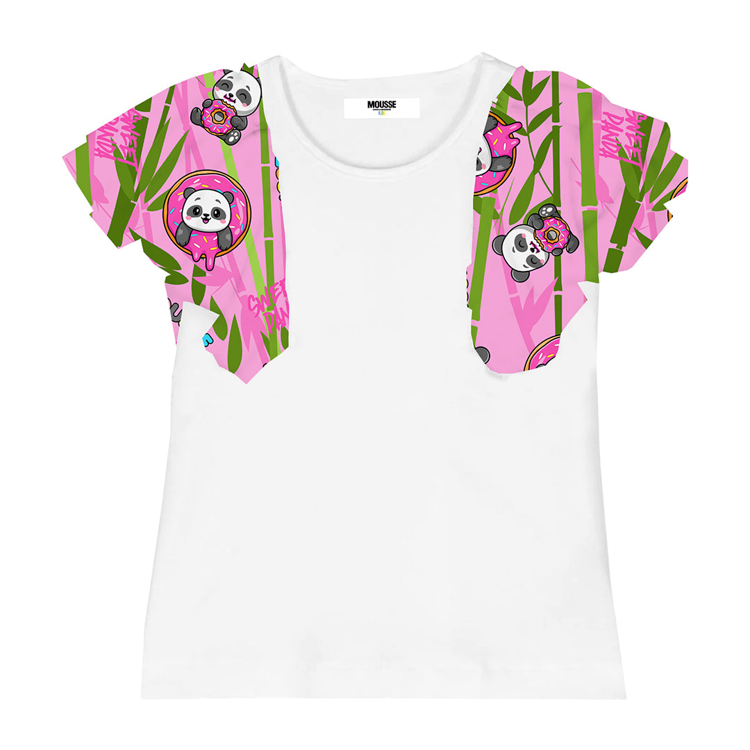 tshirt manica tulle pandonuts