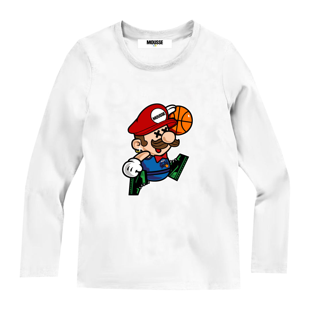 tshirt ml air mario white