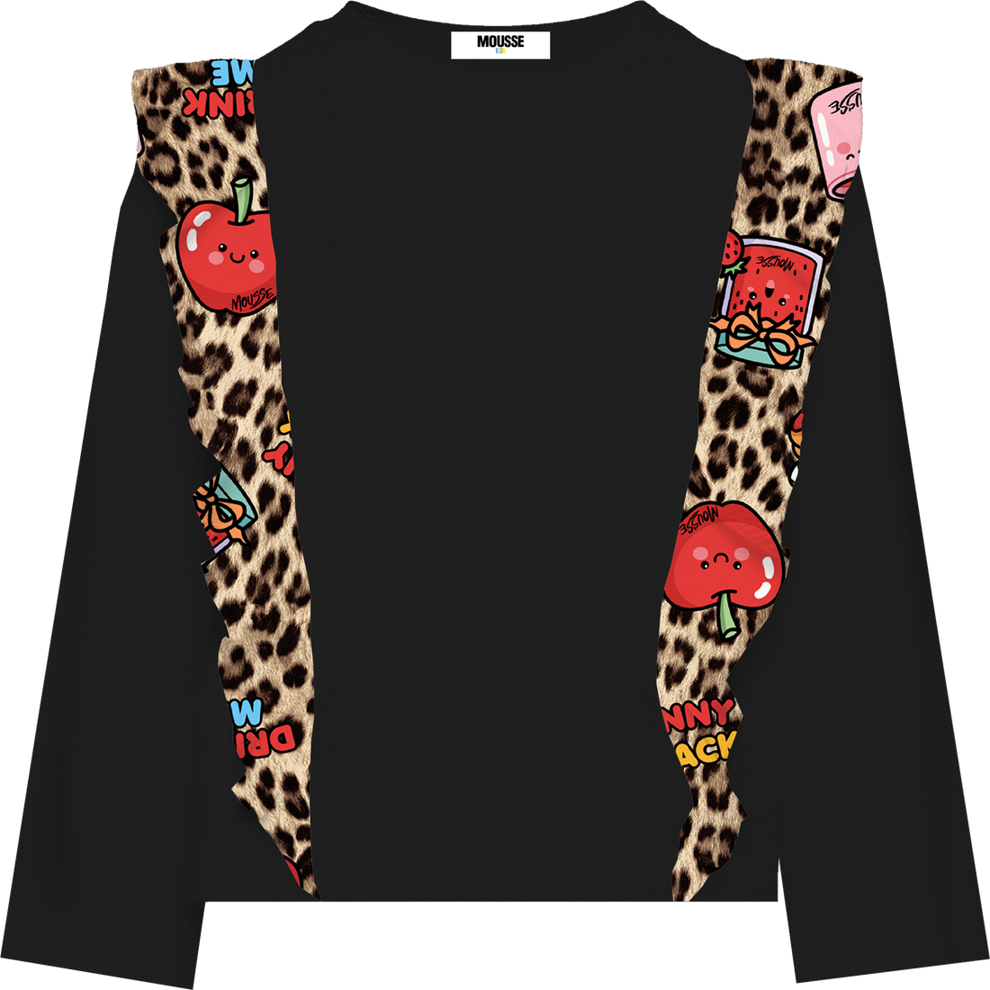 tshirt ml rouches tulle leo breakfast