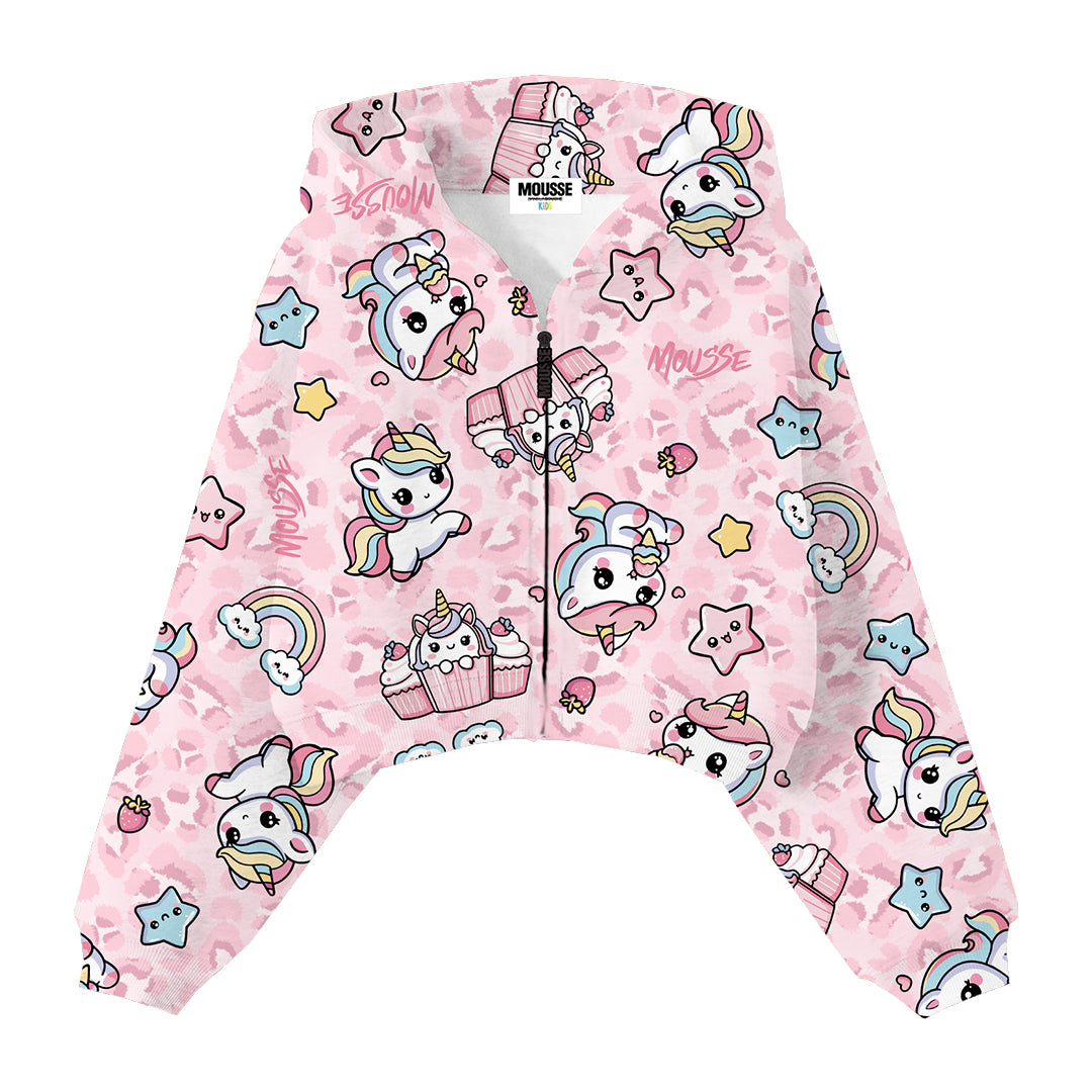 zip crop girl unileo