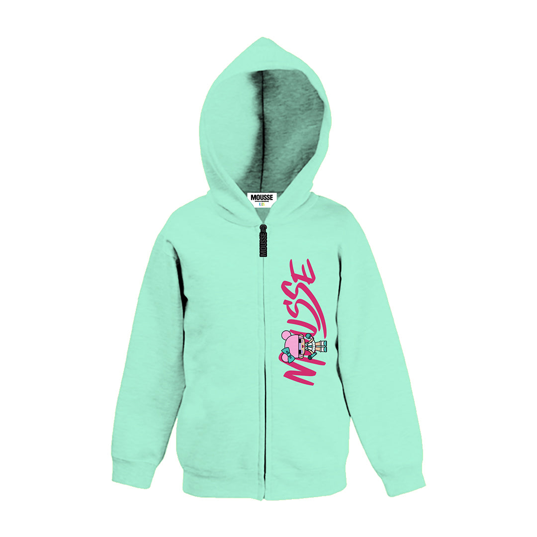 zip hoodie mint lovedoll