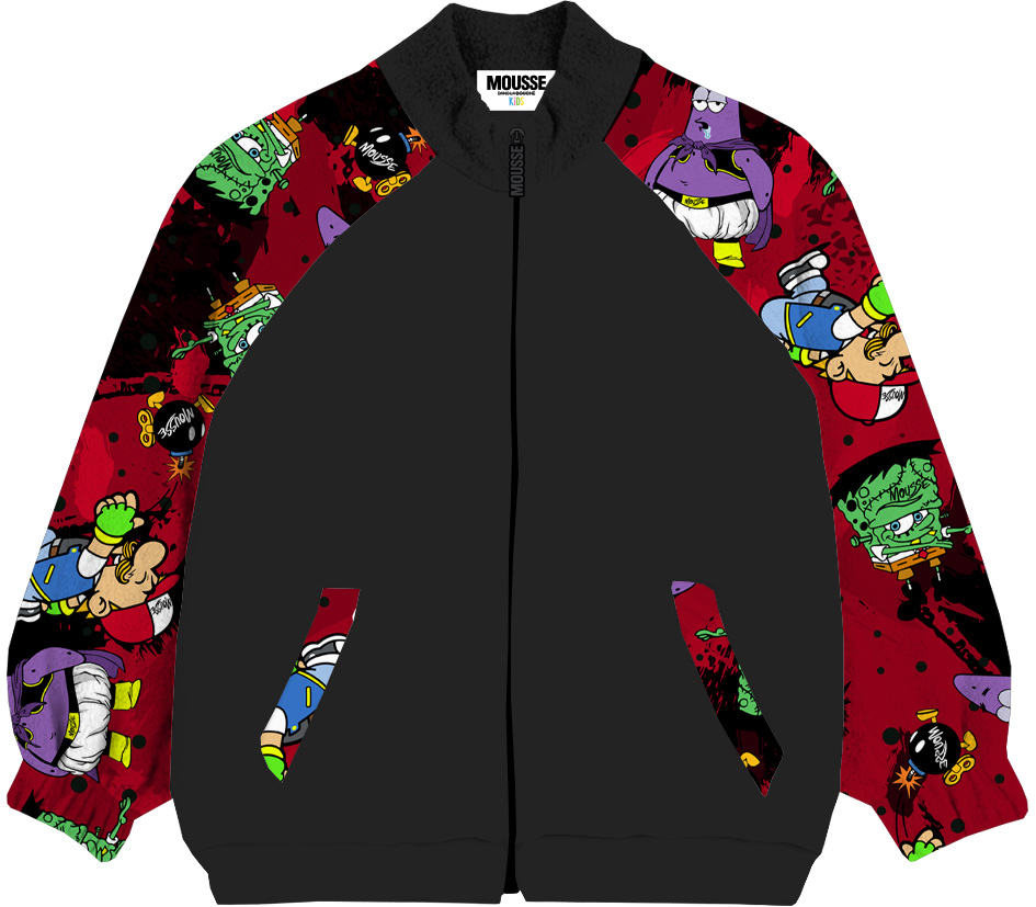 zip raglan boy pokemonster